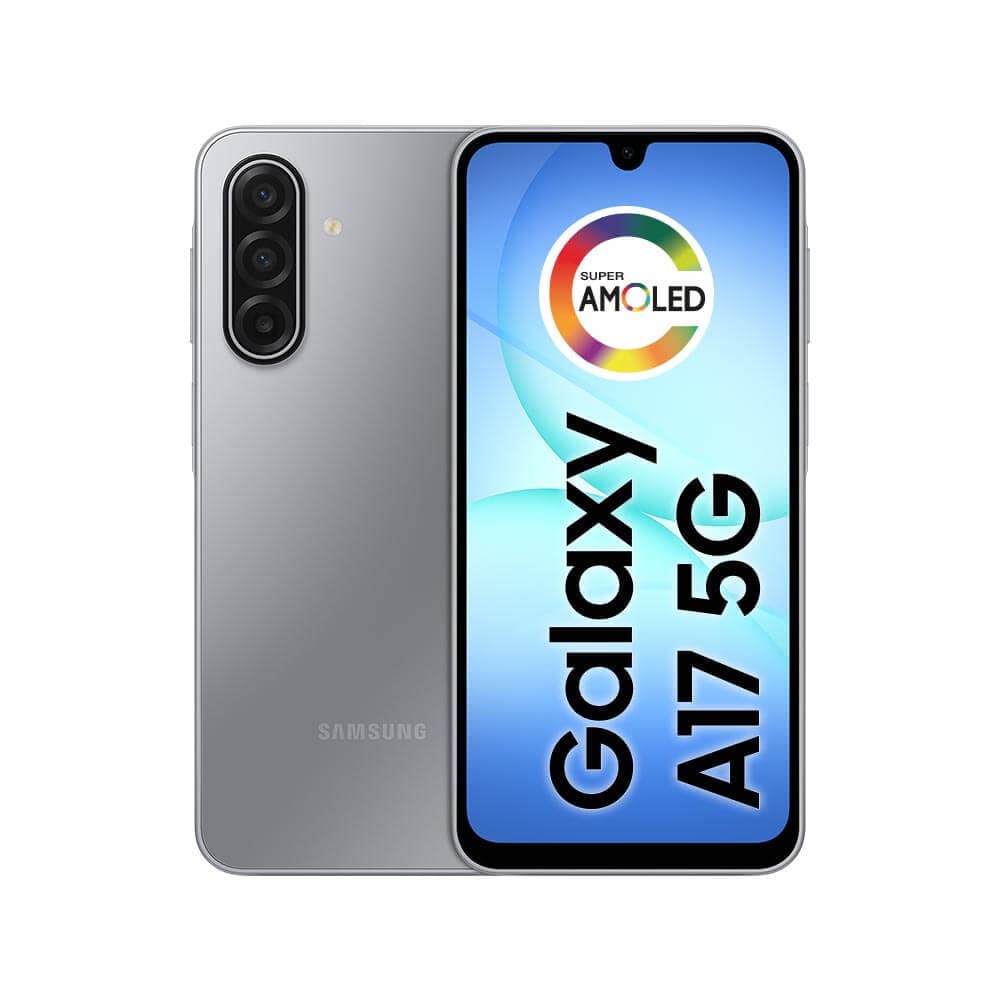 Celular Samsung Galaxy A17 5G com IA, 256GB, 8GB RAM, Câm de 50MP, Tela de 6.7", NFC, IP54