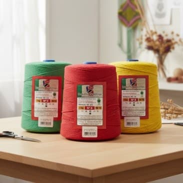 Barbante Colonial Piratininga 1kg Nº 8 - Ideal Para Crochê e Tapetes