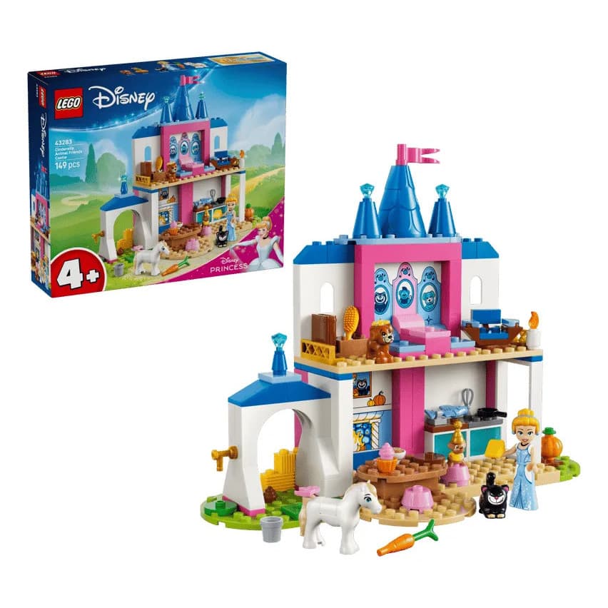 Blocos de Montar LEGO Disney Castelo da Cinderela 43283 149 Peças