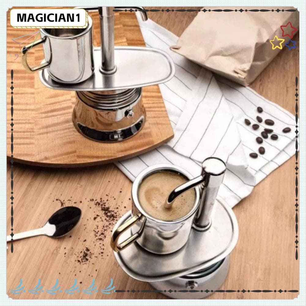 Cafeteira MAGICIAN Mocha , Expresso De Aço Inoxidável 304 , Despeje À Mão