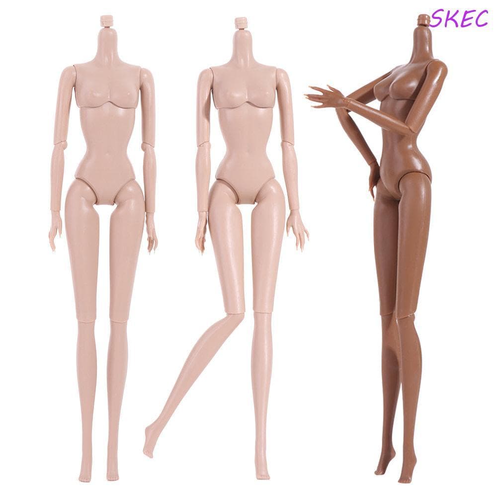 SKEC Super Modelo Boneca , 11 Articulações 30cm Sólida Articulada Bonecas BJD Nuas , 1/6 Substituição Corpo Figura