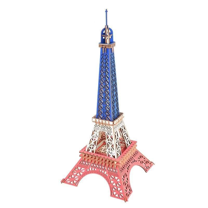 Quebra-Cabeça 3D Educativo para Desenvolvimento, Brinquedo Educativo Infantil Feito à Mão, Brinquedo 3D Cortado a Laser 