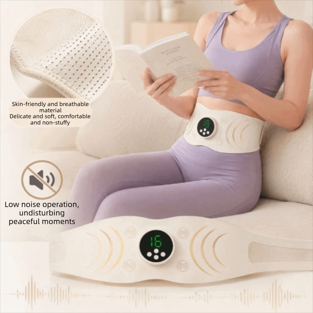 Massageador De Cintura NEDFS , Cinto De Massagem Leve E Portátil Com Luz Vermelha , Muscular Multifuncional