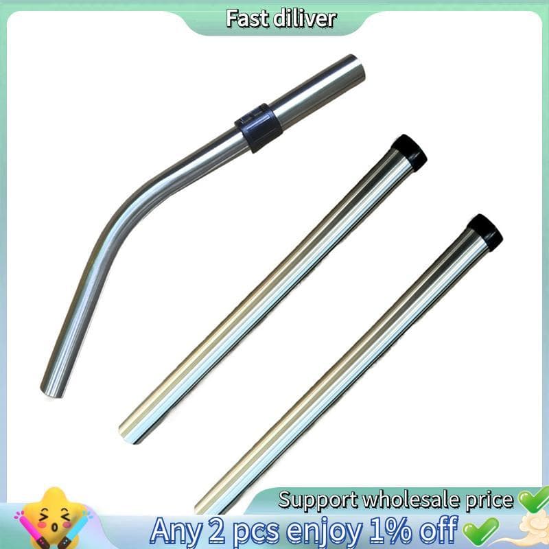 Conjunto De Tubo De Extensão De Aço Inoxidável 32mm Para Haste De Aspirador De Pó Adequado A Maioria Dos Aspiradores Dom