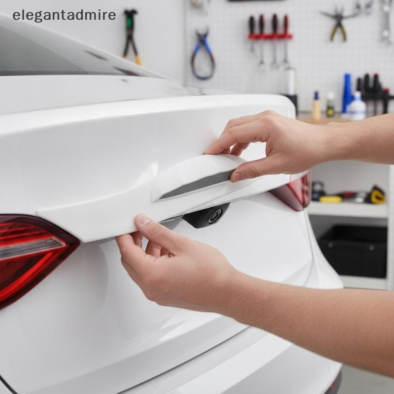 Capa De Chuva Para Câmera Traseira De Carro , À Prova D'água , Material De Alta Transparência , Escudo Protetor , 1 Peça