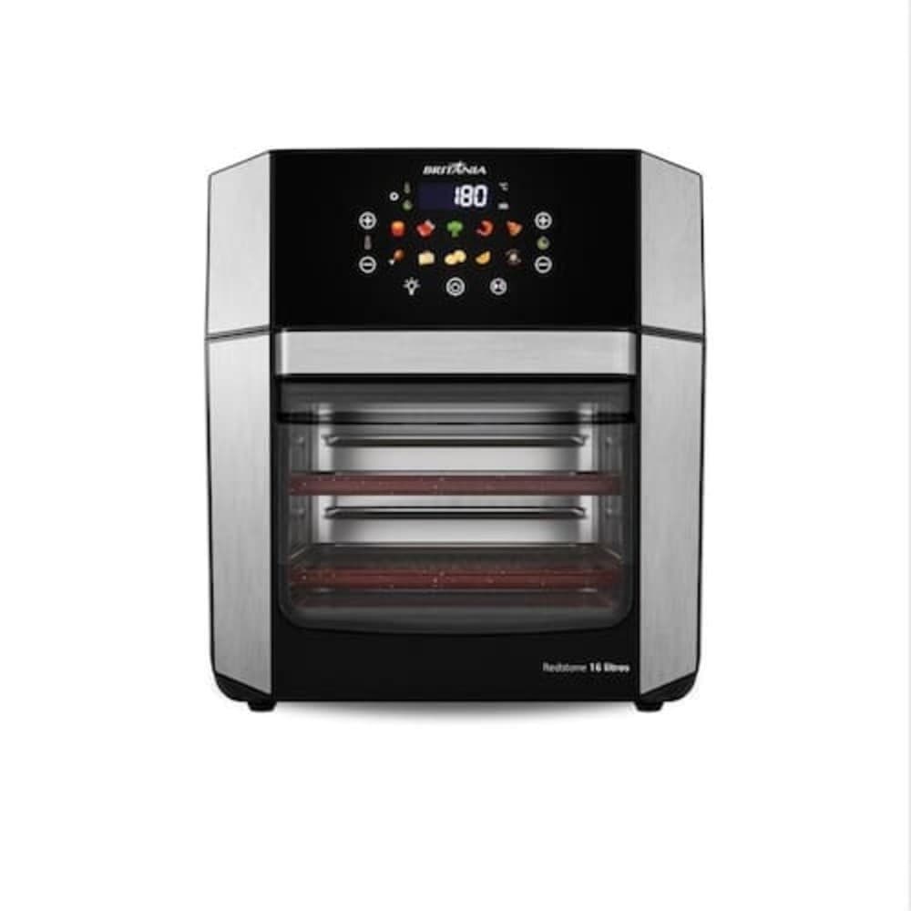 Air Fryer Oven Britânia BAF16A 16L Painel Digital 220v