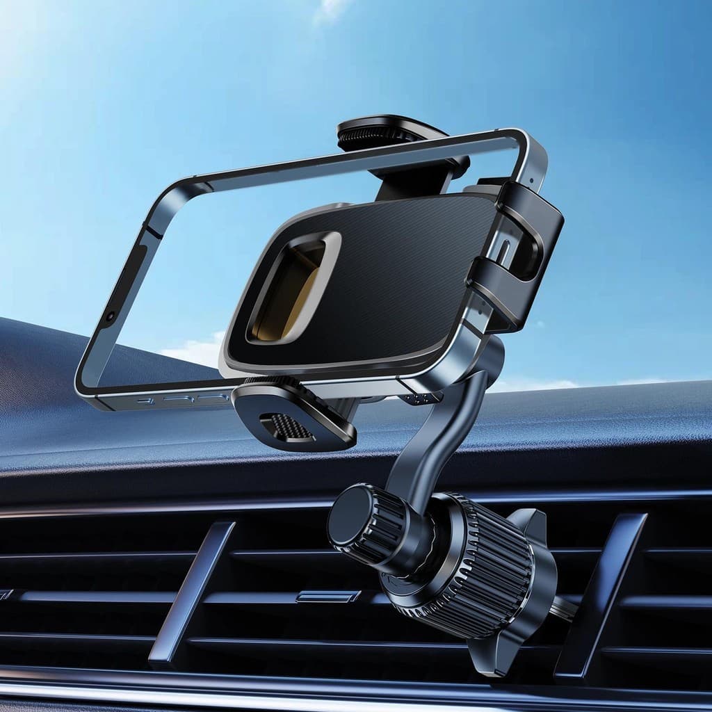 Hipacool Suporte Do Telefone Móvel Para Carro Clipe De Ventilação De Ar Titular 4.7-6.8'Dispositivo Braço Extensível Uni