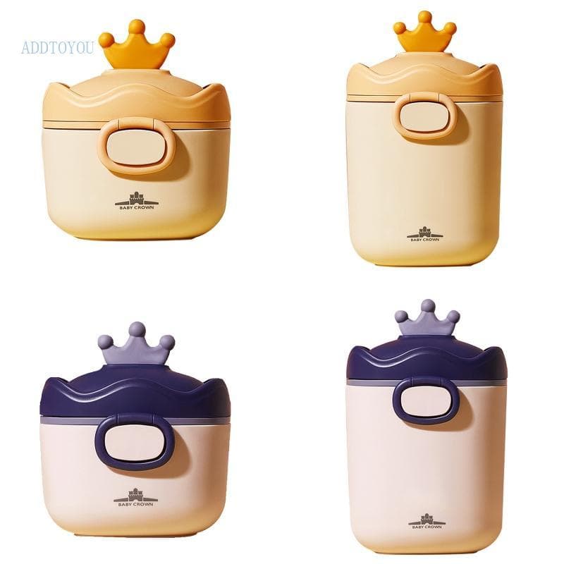 Tempo Portátil Caixa De Armazenamento Do Bebê BPA Fórmula Dispensador Dos Desenhos Animados Infantil Leite Em Pó Criança
