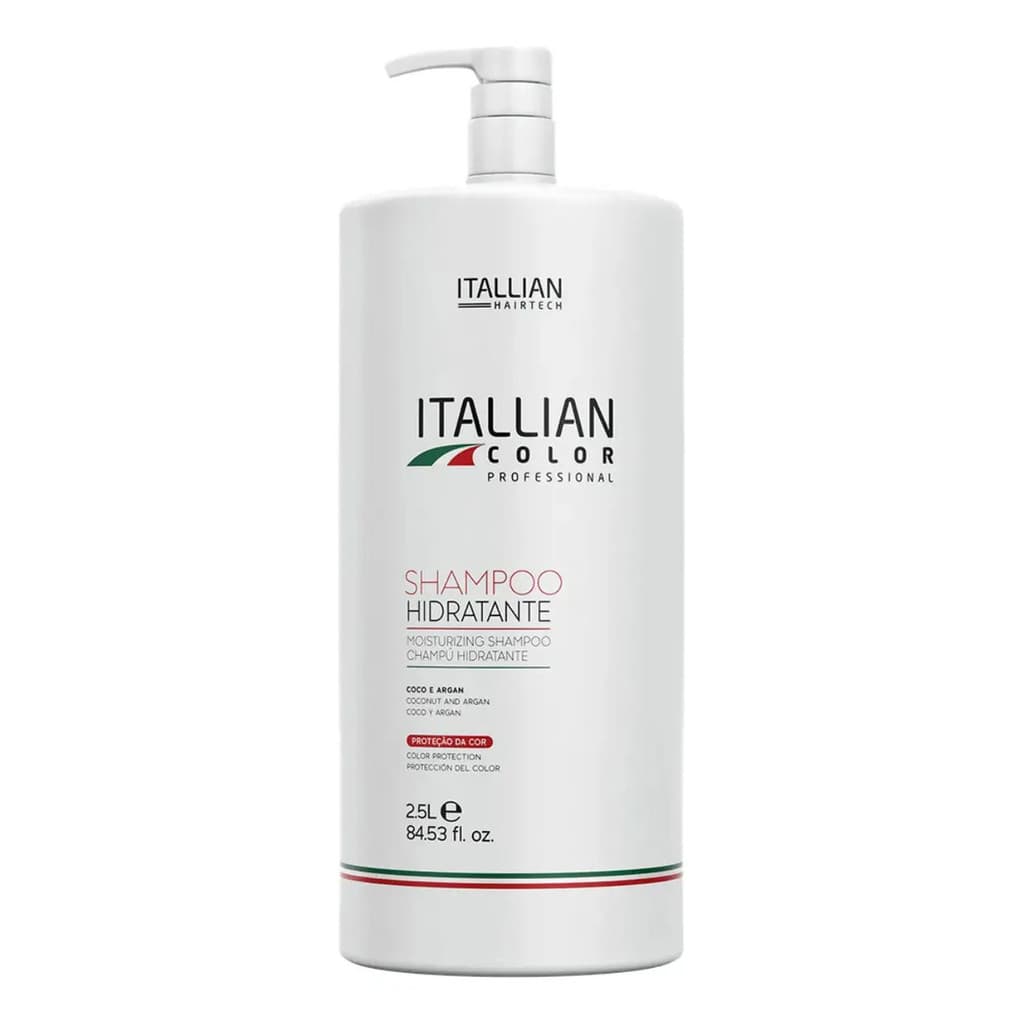 Shampoo Hidratante Itallian Color 2,5l Profissional