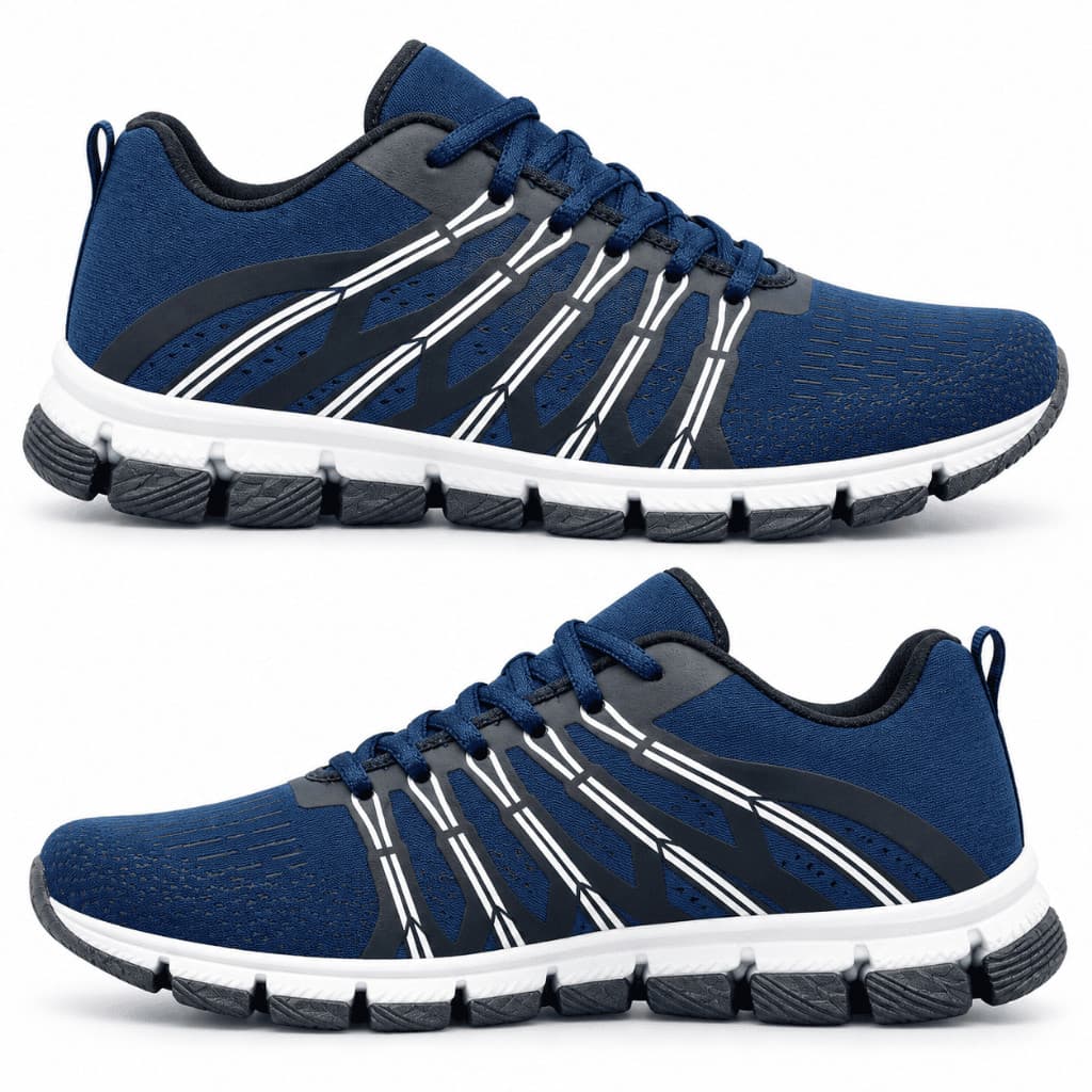 Tenis Esportivo Masculino Respiravel Antiderrapante Leve pra Corrida Caminhada Academia Conforto BR