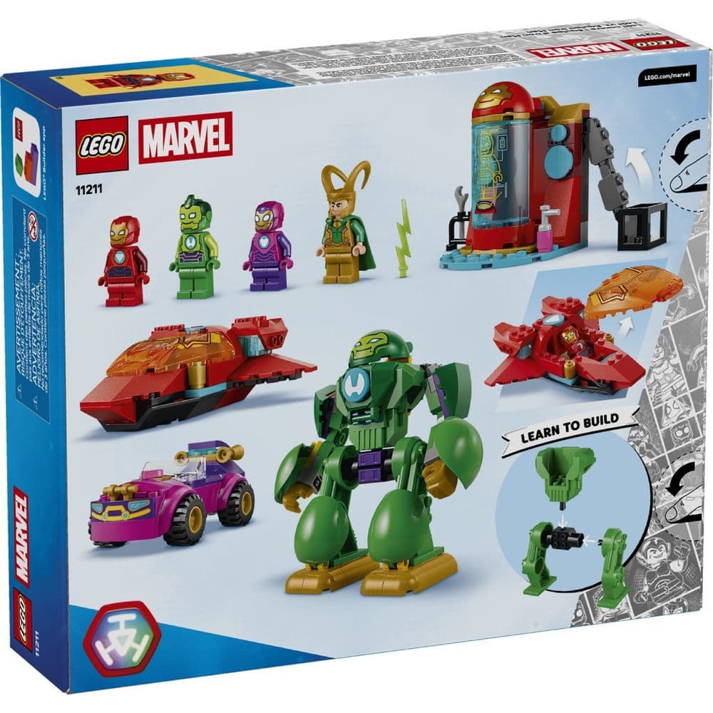 Bloco de Montar - Marvel - Loki contra a Equipe Homem de Ferro - LEGO DO BRASIL