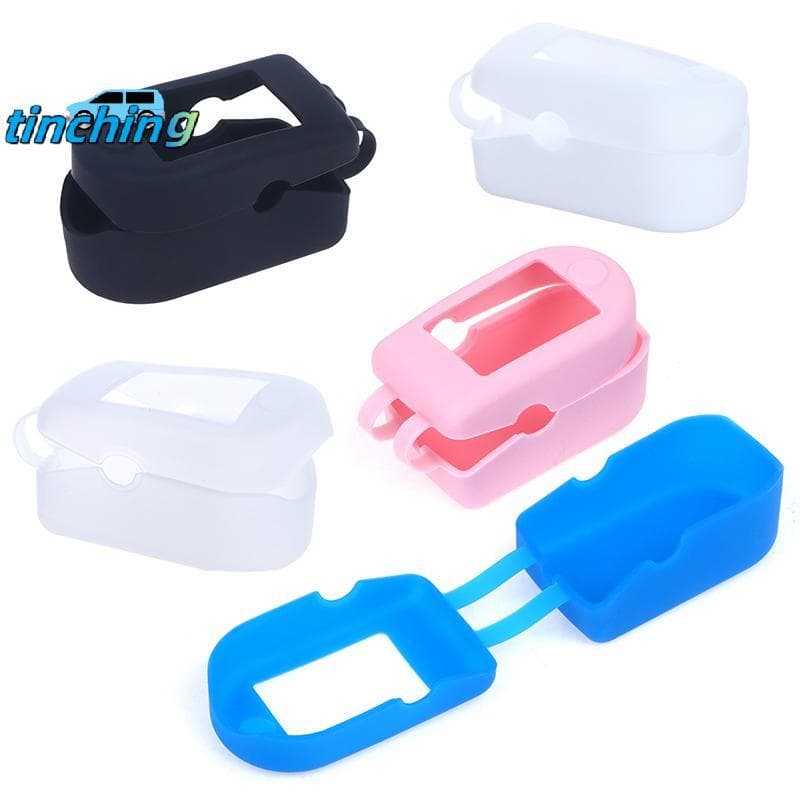 [Tinchigh] Bolsa De Armazenamento De Silicone , Clipe De Dedo , Oxímetro , Capa Protetora , Suporte Protetor De Pulso Br