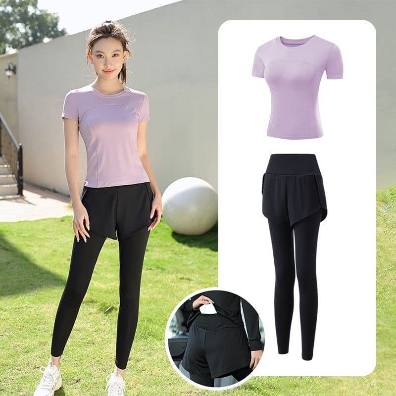 Yoga Wear terno esportes fitness correndo ginásio roupas de secagem rápida roupas de fitness feminino calças de yoga