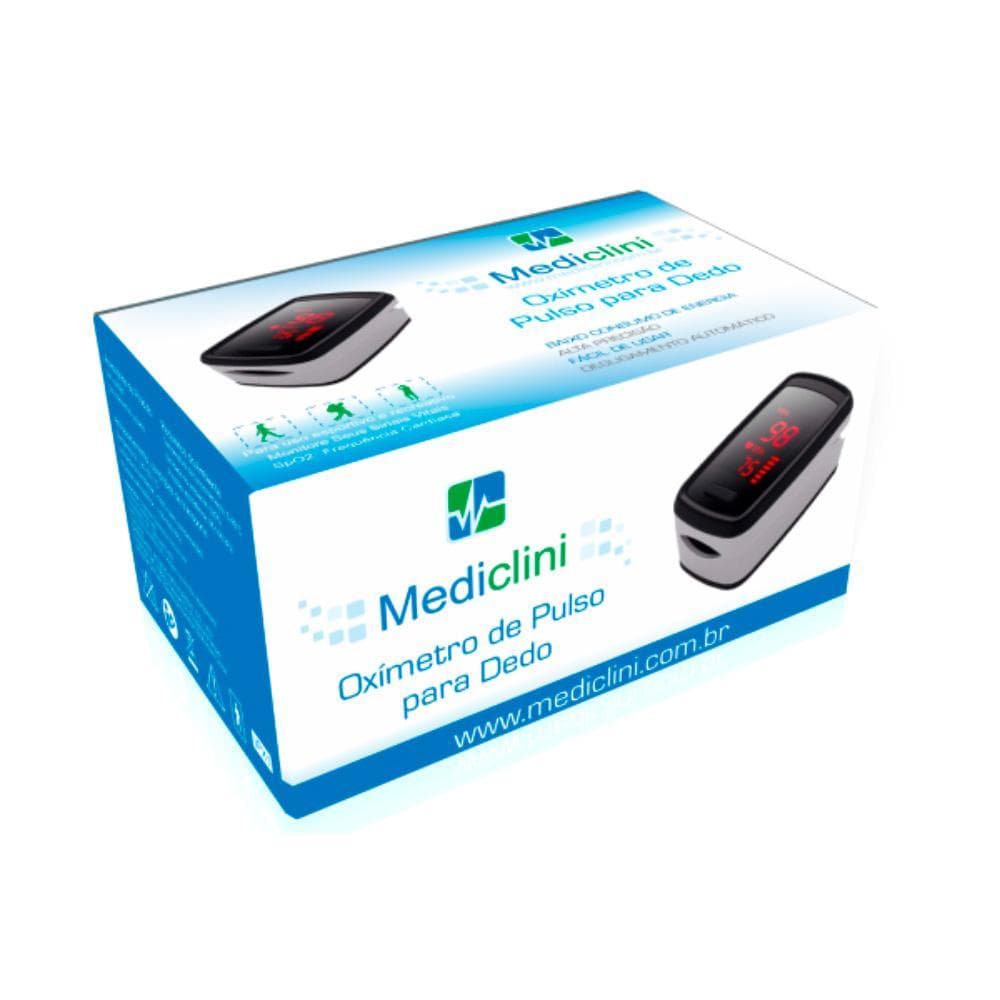 Oxímetro De Pulso Portátil Monitor De Dedo AS-302-L Mediclini