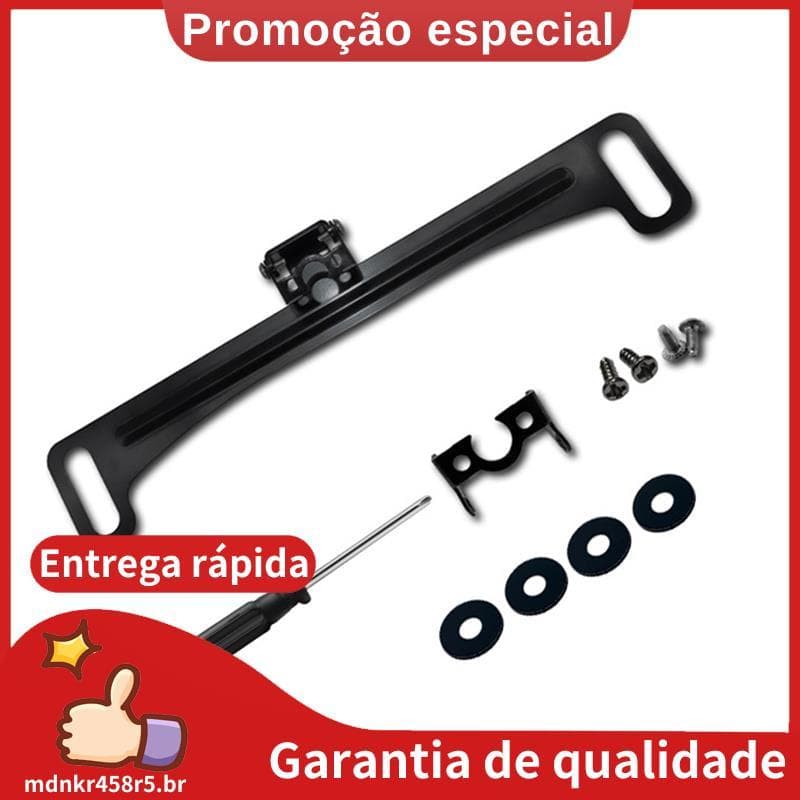 Para Car Suporte Universal Da Placa De Licença Câmera De Visão Traseira , Do Carro Montagem Preto . mdnkr458r5br