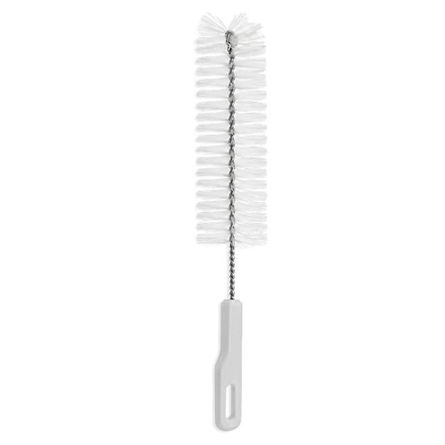 Escova Branca Limpeza Bicos de Mamadeira - Lully Bebê