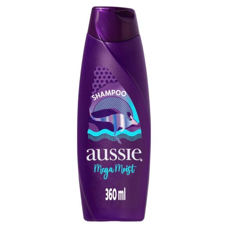 Shampoo Aussie Mega Moist Hidratante 360ml