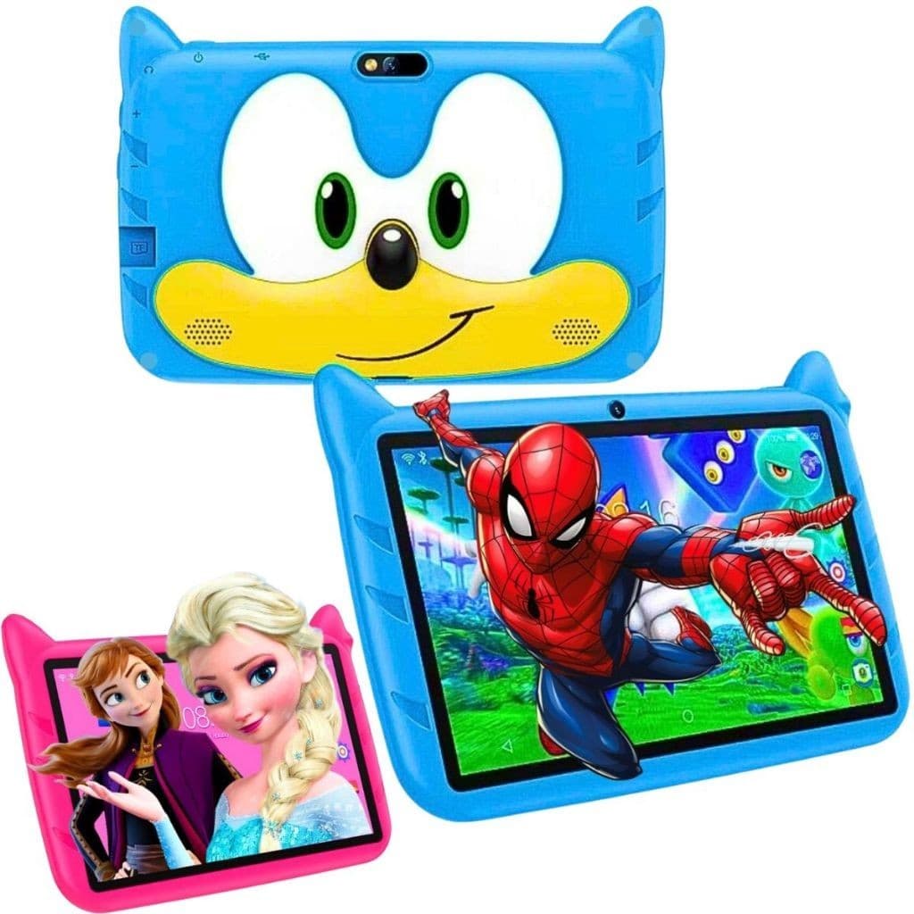 Tablet 7 Polegadas Kids Android Youtube Playstore 64GB + 6GB RAM