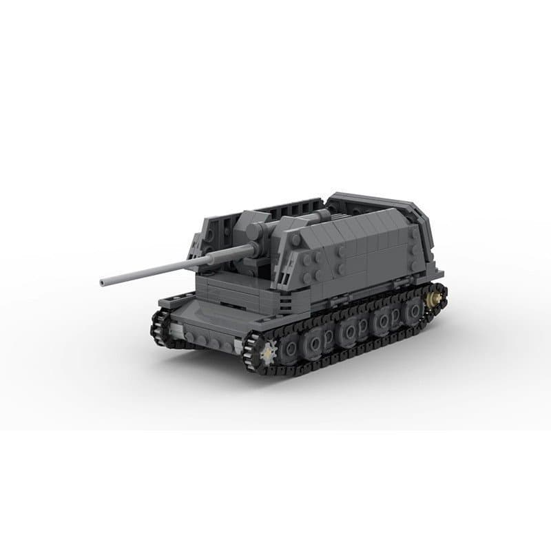 Blocos de Construção Militares MOC Sfl. O modelo de tanque IVc é compatível com brinquedos de blocos de montar Lego DIY 