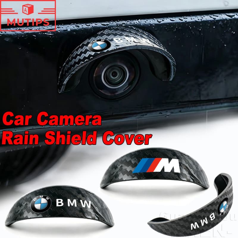 BMW Câmera Do Carro Capa De Chuva Visão Traseira Backup À Prova PVC Escudo Viseira Sol Para F30 E36 E46 E90 320i G20 G30