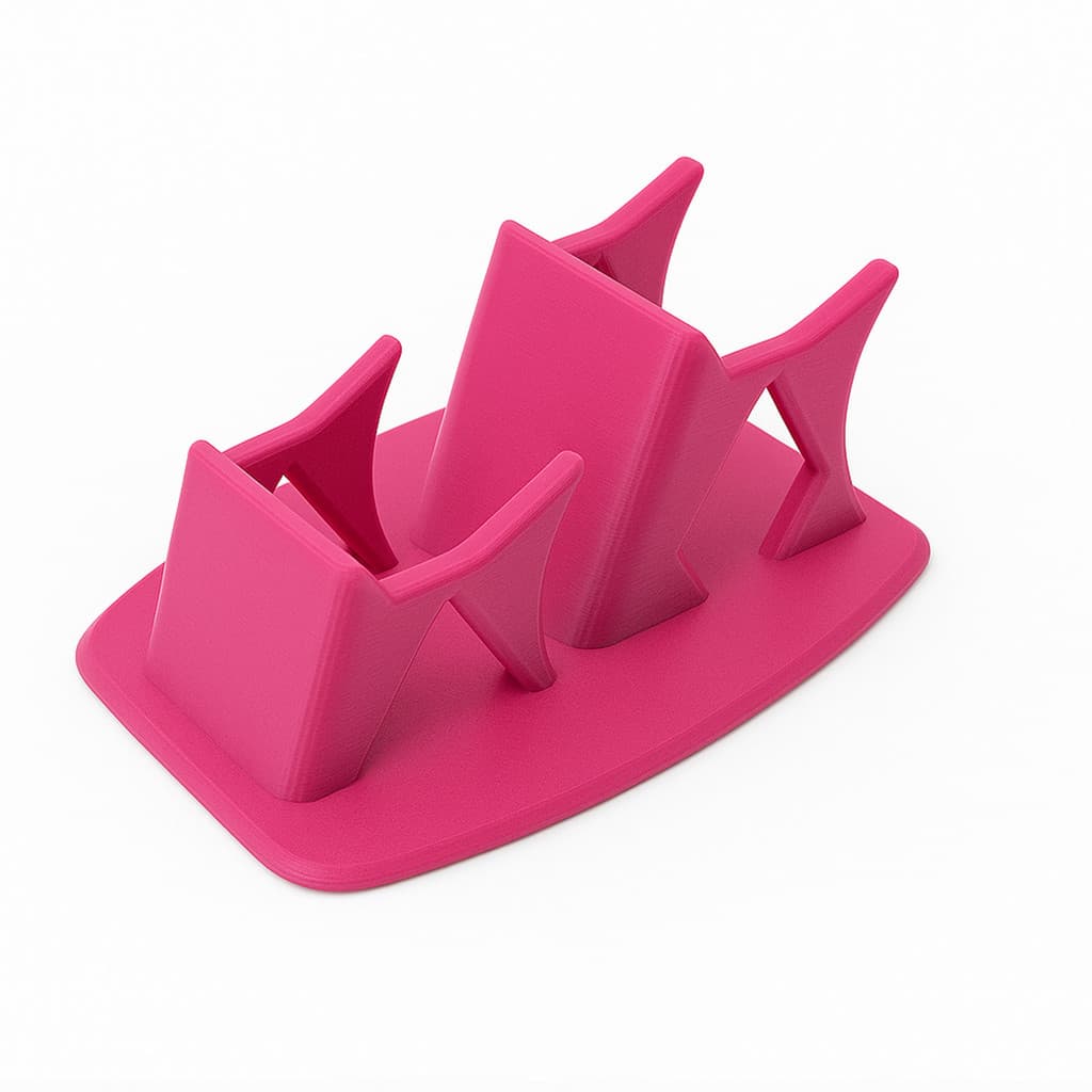 Suporte Duplo Aduze para Controle de Vídeo Game Rosa