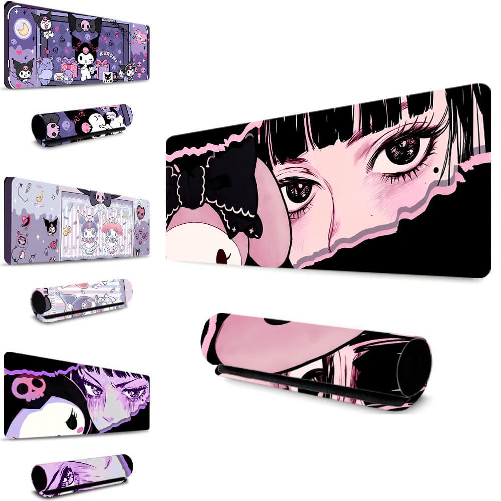 Mouse Pad Tomie anime base borracha antiderrapante resistente ao desgaste para gamer escritório notebook PC 30*80CM