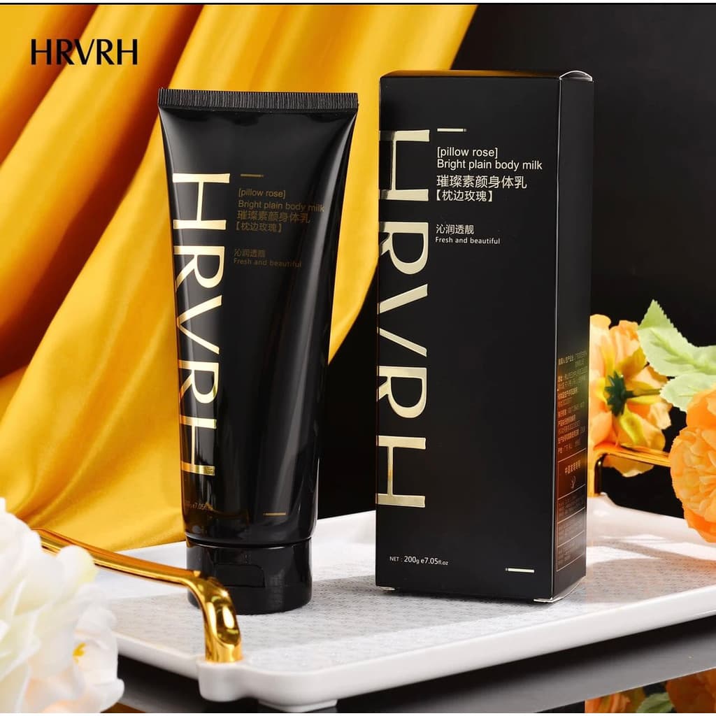 HRVRH Loção Corporal Iluminadora Sem Rosto Loção Corporal Hidratante Hidratante Fragrância de Longa Duração Corpo Ilumin
