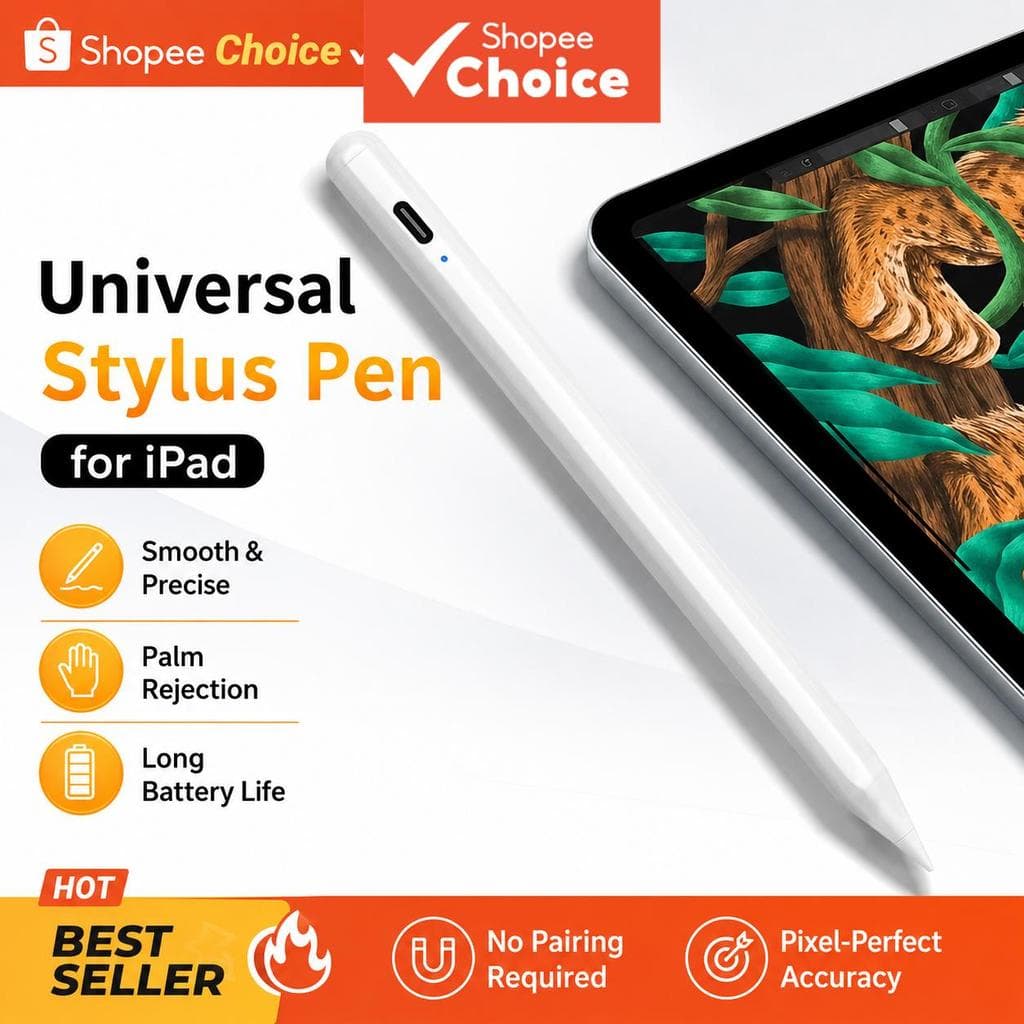 Caneta Stylus para tablet Android e telefone celular, caneta universal para iPhone, Xiaomi, tablet e iPad