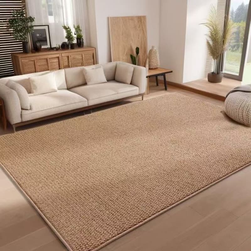[Novo produto] Tapete de imitação de Sisal estilo japonês para sala de estar Tapete antiderrapante resistente à sujeira 