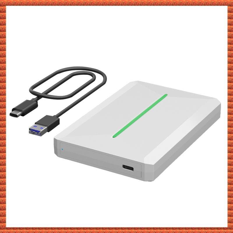 (Zvc) Capa SSD/HDD Móvel USB 3.1 Caixa De Unidade De Estado Sólido Disco Rígido De Jogo Externo Para/PS2/Switch PC A