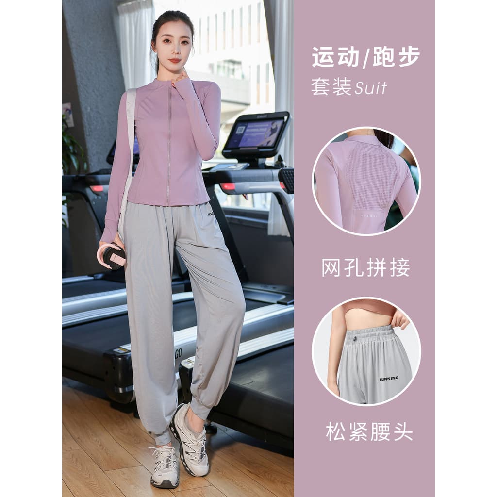 High-End profissional correndo roupas de treinamento primavera novo estilo mais magro olhar roupas de Fitness feminino z