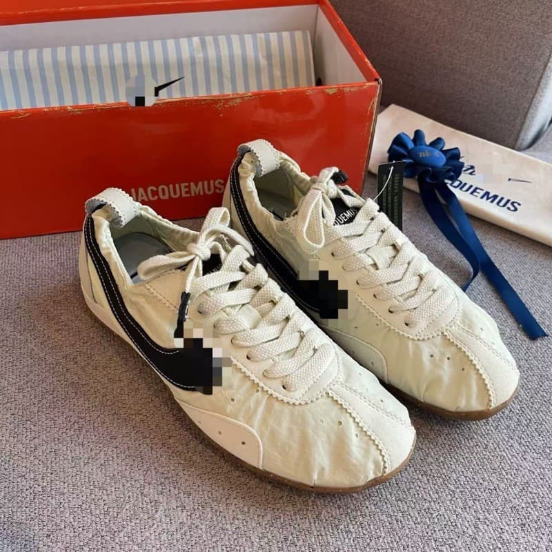 Tênis Jacquemus MOON de sola fina, estilo waffle, para homens, tênis casuais, tênis esportivos, tênis de corrida JBB6