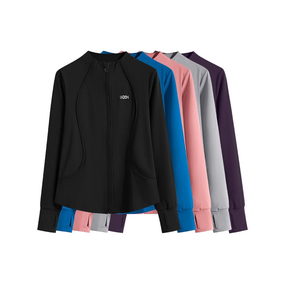 Plus size jaqueta esportiva feminina outono plus size roupas de Fitness Cardigan roupas de Yoga mais magro olhar manga l