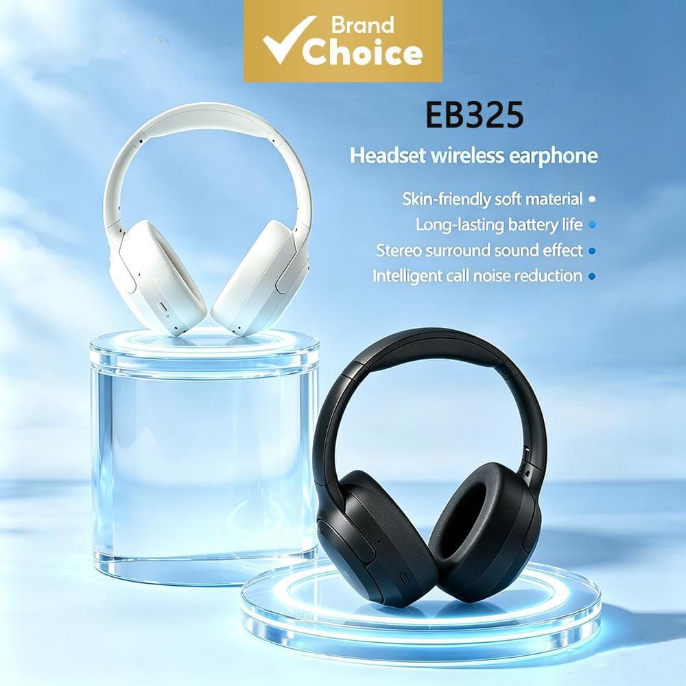 Fones de Ouvido Lenovo EB325, Conexão Bluetooth, Fones de Ouvido Sem Fio, Fones de Ouvido com Música, Jogos, Esportes,