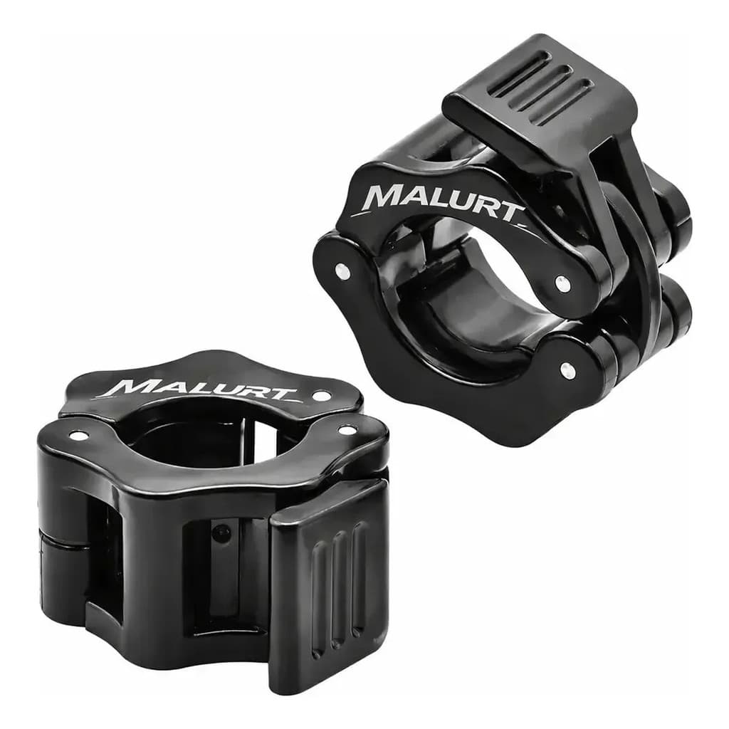Presilha Pequena Par Barra Anilha Halter Peso Academia Lock