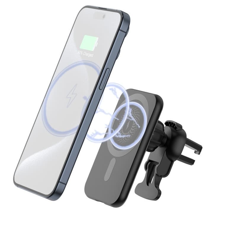 Carregador De Carro Sem Fio 15W Suporte De Telefone Para Montagem Em De Carregamento Rápido Samsung