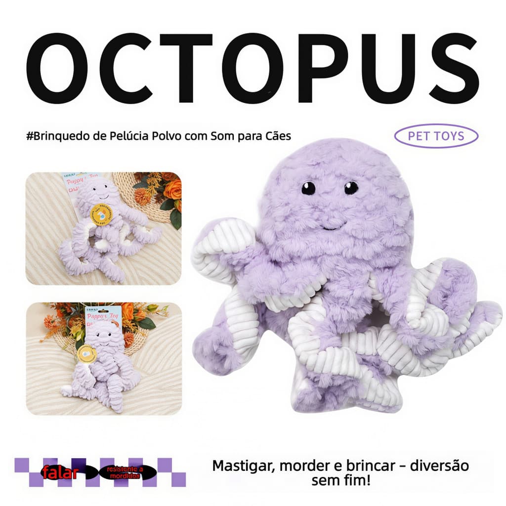 Brinquedo de polvo de voz de pelúcia para cachorro de estimação | Brinquedo interativo de pelúcia para cães, resistente 