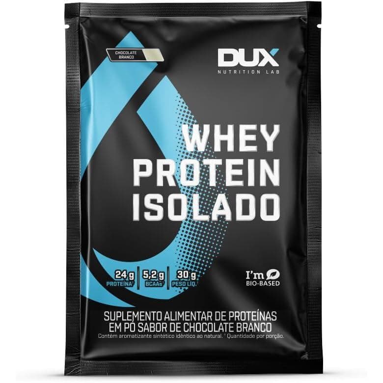 DUX NUTRITION Whey Protein Isolado Chocolate Branco - Sachê