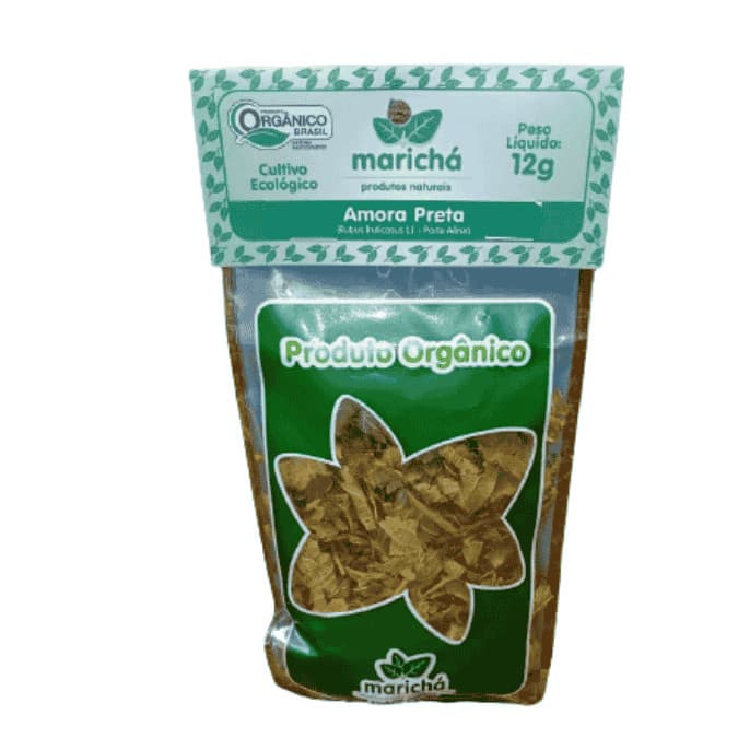 Chá Orgânico: Amora Preta 12g
