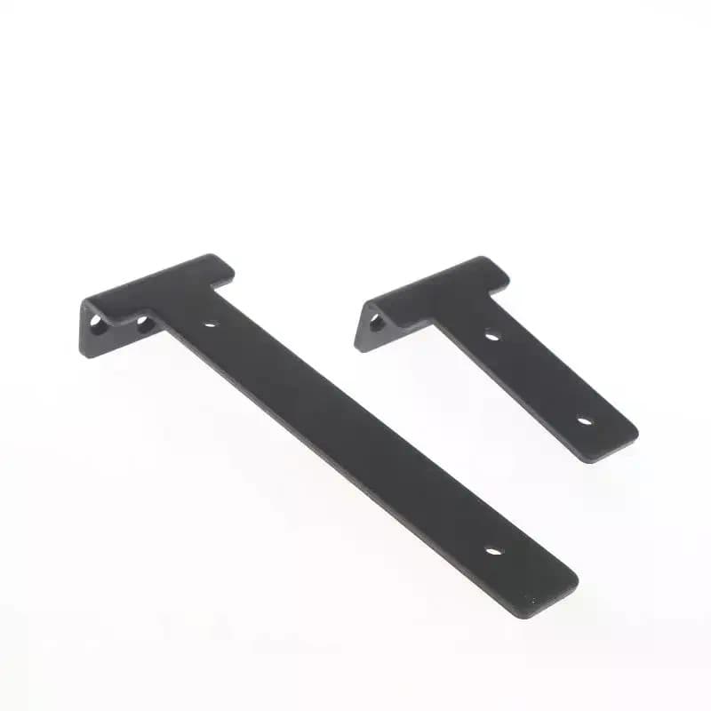 1 Conjunto 100mm-300mm Suporte De Partição Em Forma De L Suportes De Prateleira Metal Industrial Montagem Na Parede Rack
