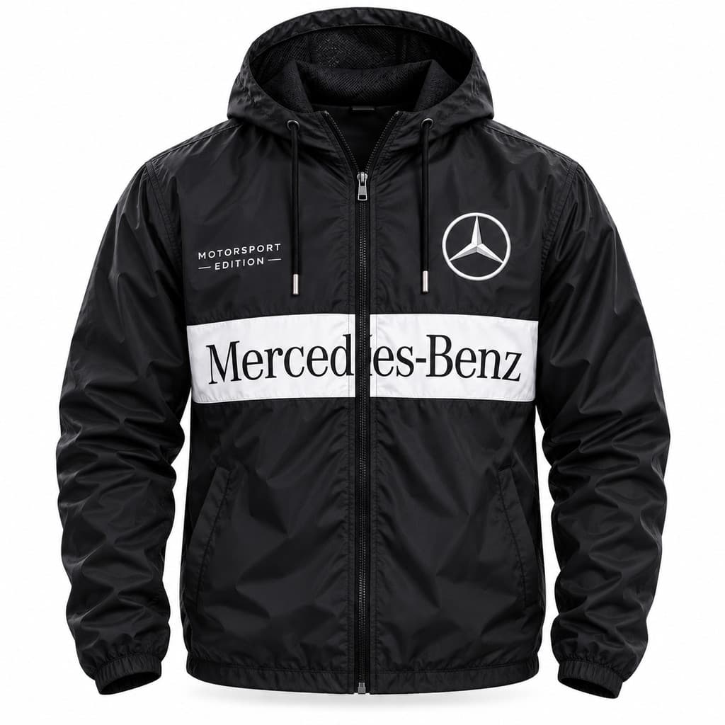 Jaqueta Corta Vento Masculina Impermeável 100% Poliéster Ultraleve Esportiva Motorsport Racing