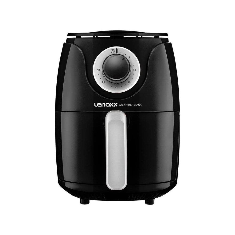 Fritadeira Elétrica sem Óleo/Air Fryer Lenoxx Easy Preto 2,4L com Timer