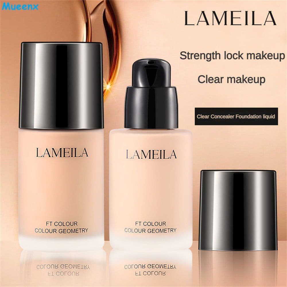 Base Líquida Naked Makeup, Base Natural Hidratante, Corretivo, Base Respirável e Leve 【mueenx】