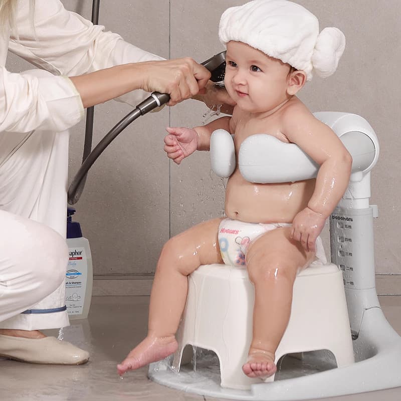 Dobrável bebê em pé banho infantil crianças banheira banheira recém-nascido banho bunda