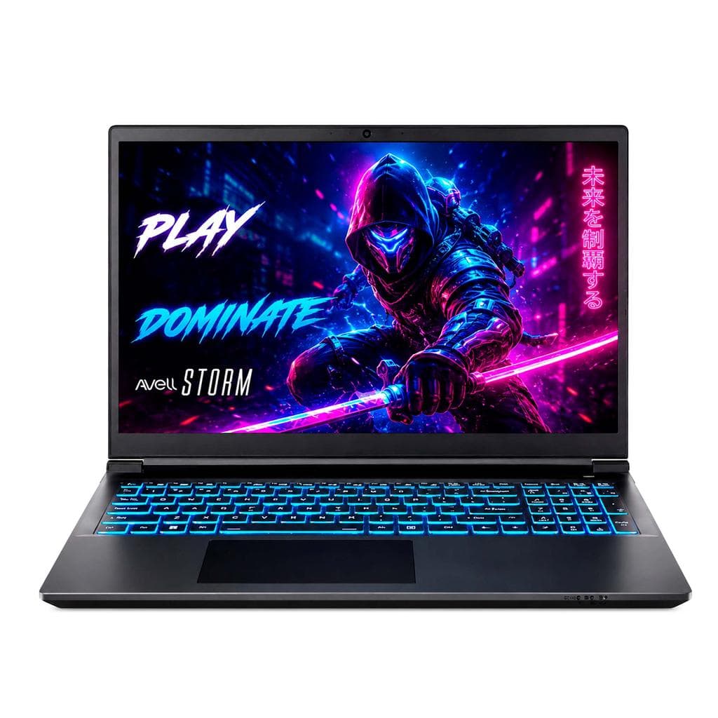 Notebook Gamer Avell Storm 450 R5-7640HS Ryzen 5 24GB DDR5 SSD 1TB NVME RTX 4050 6GB Tela 15,6"