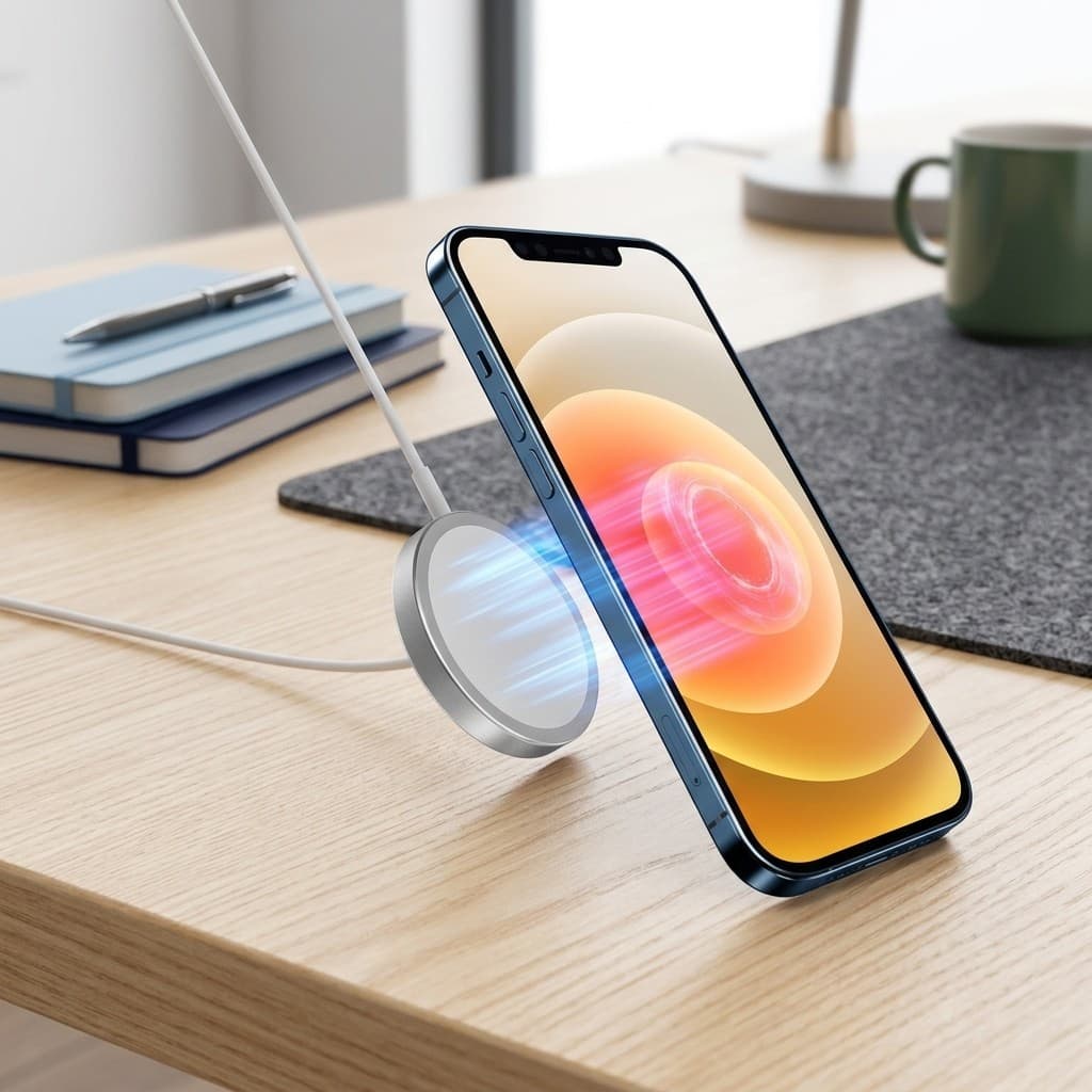 Carregador Celular Sem Fio Por Indução Ímã Potente Tipo C Carregador Magnético Rápido iPhone 12 13 14 Pro