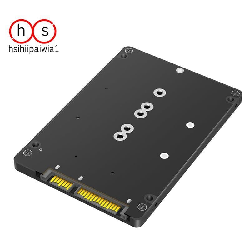 Adaptador SSD 2 Em 1 Combina Com Chave M . 2 NGFF B E MSATA Para Conversor De SATA 3 De 2.5 Polegadas Caixa Externa hsih