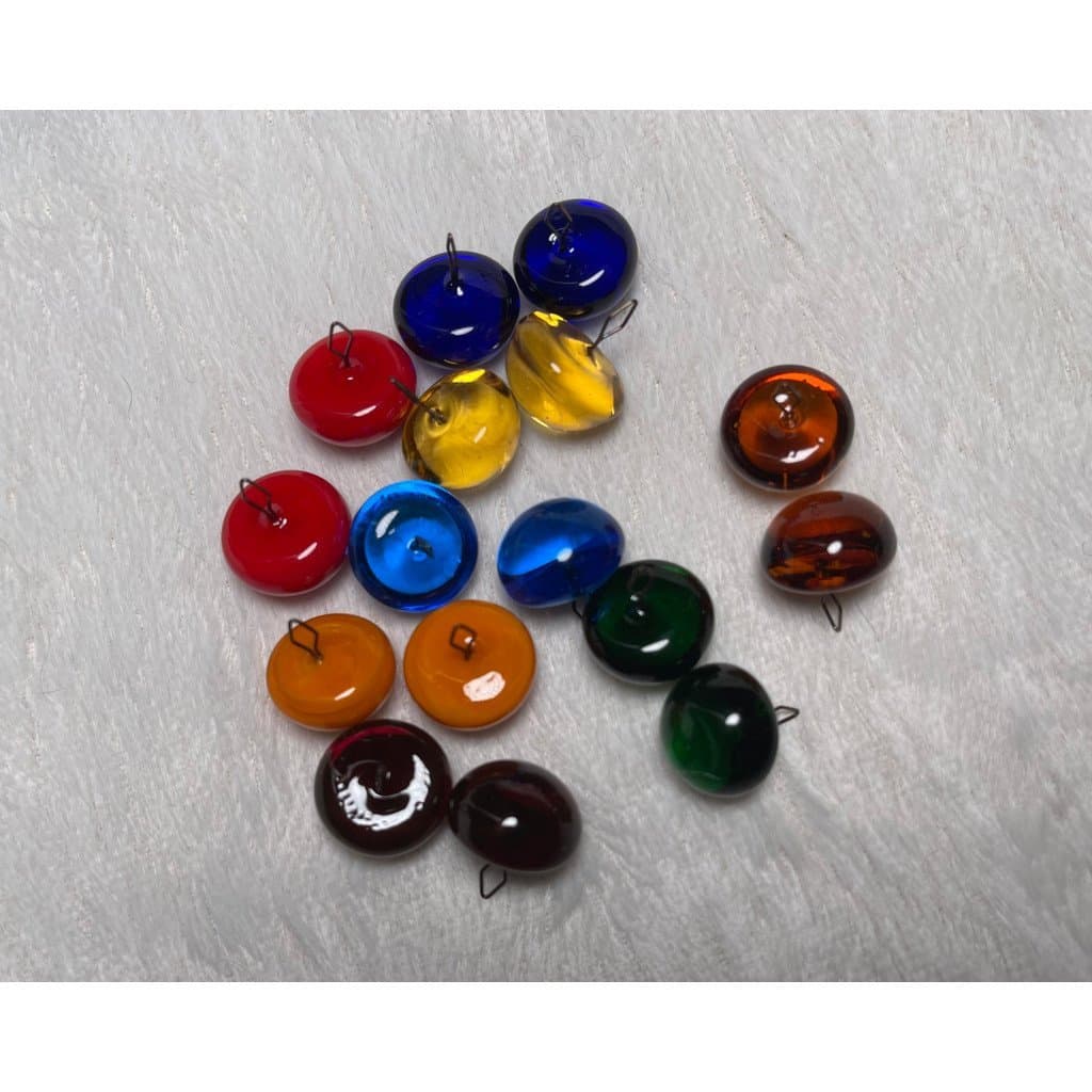 Olhos de Vidro de Cor Sólida para Bonecas Articuladas, Olhos de Vidro para Bonecas, Olhos para Urso de Pelúcia Série 1