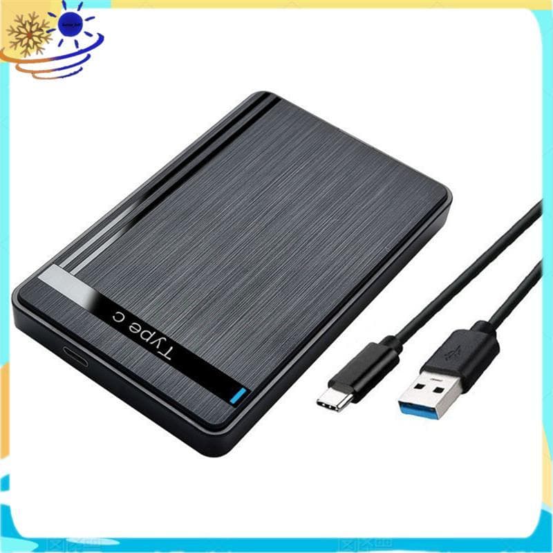 [Le's Shop] Gabinete USB 3.1 HDD 2,5 Polegadas SATA Para USB3.1 SSD Estojo De Disco Rígido Externo PC