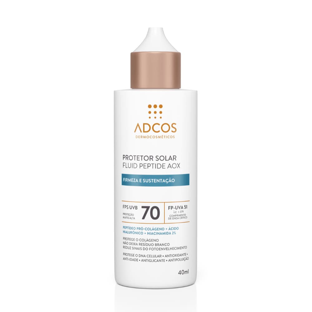 Protetor Solar Fluid Peptide AOX FPS 70 